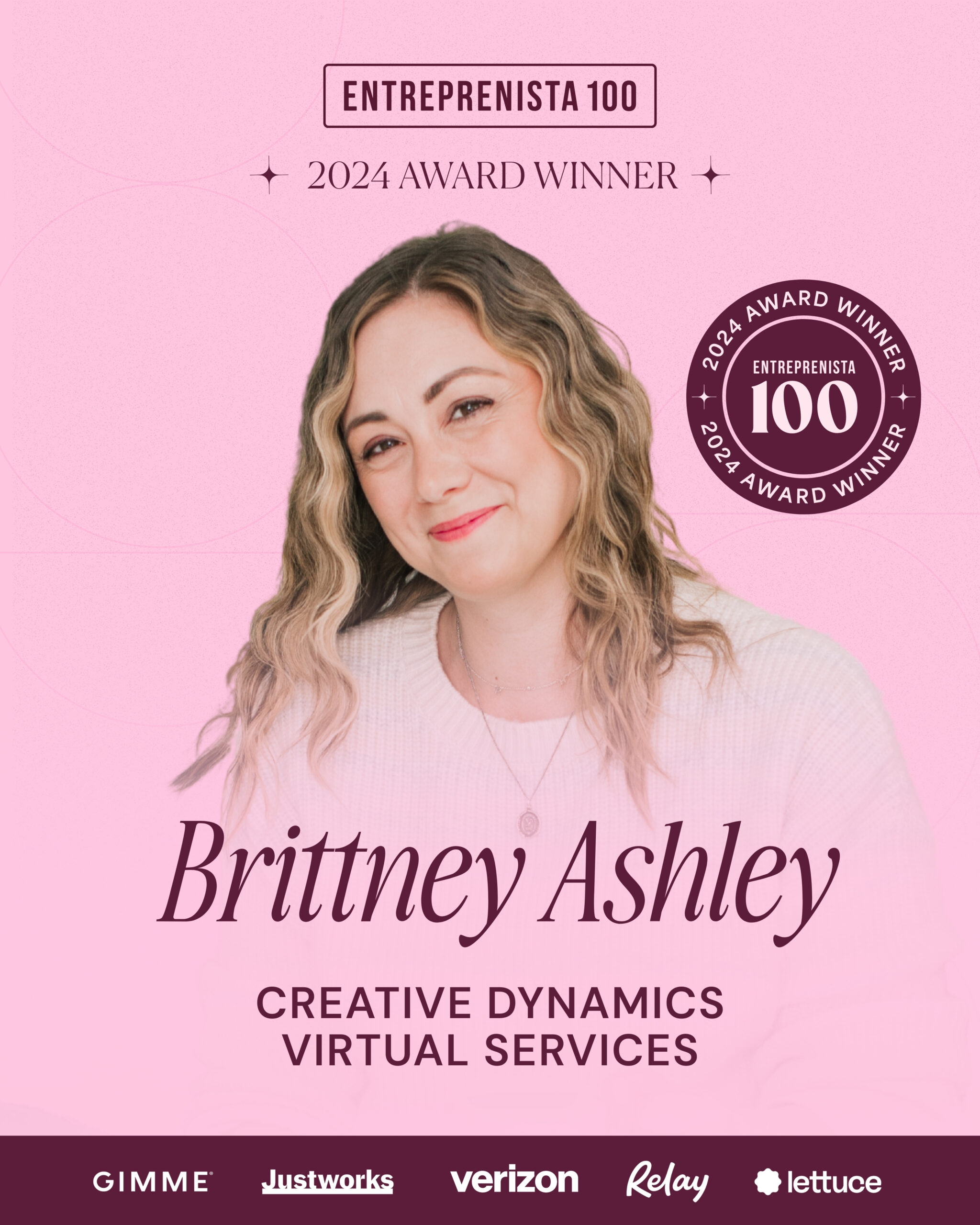 Celebrating Creative Dynamics Virtual Services’ Entreprenista 100 Award: A Journey of Heart, Community, and Vision